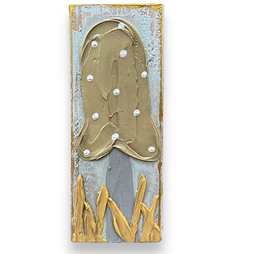 Art by Susan Wood 3.5x9 Mushroom WP4114